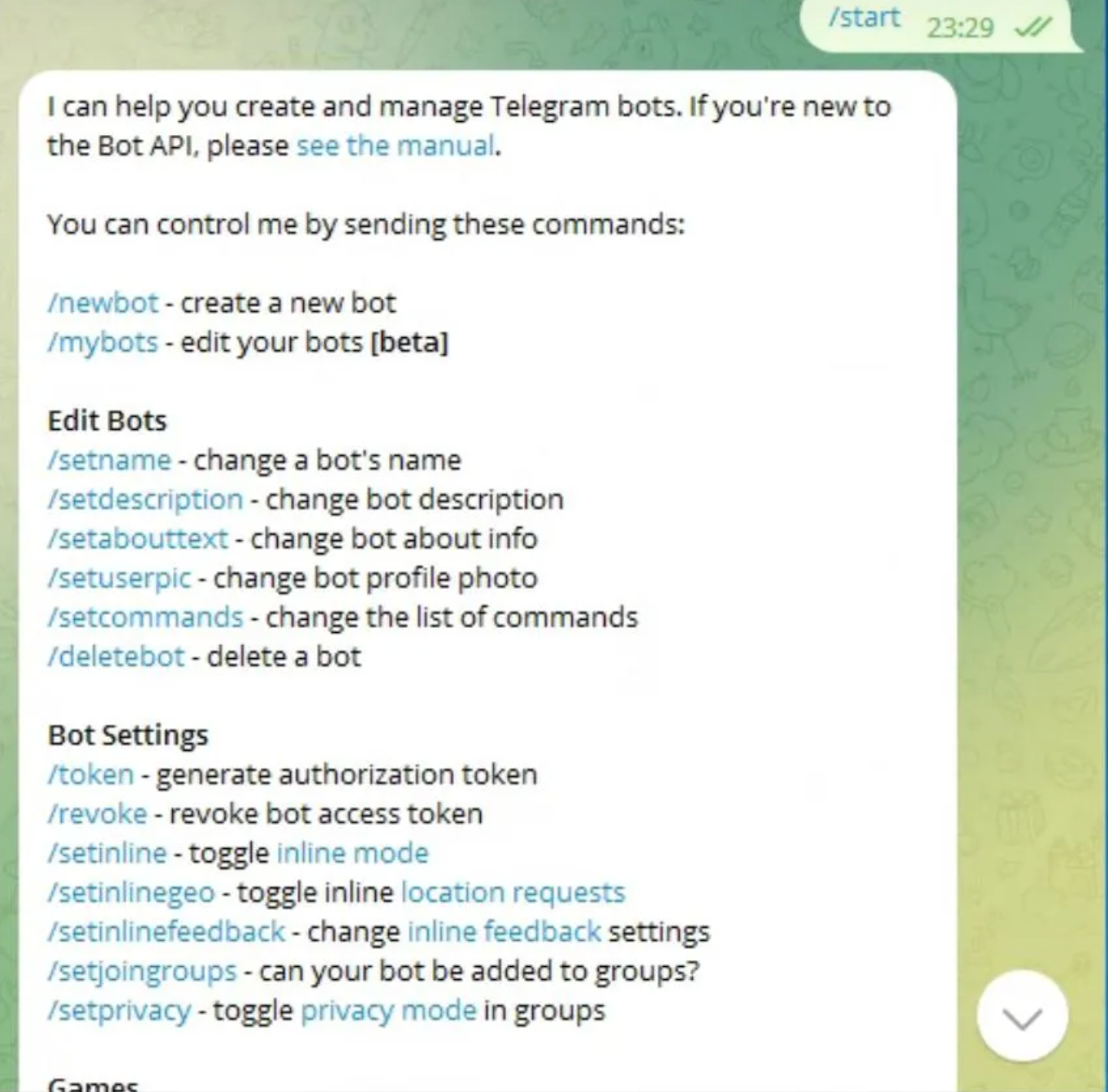 Telegram bot(图2)